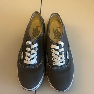 Vans unisex Gray Canvas Sneakers